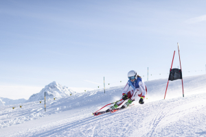 Hanna Hintz während einer Trainingssession der HIF Sports Academy